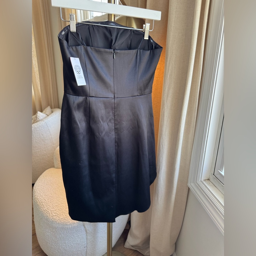 NWT Vince Camuto Elegant Black Strapless Dress | 6 - Picture 4 of 8